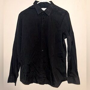 Calvin Klein Black Dress Shirt